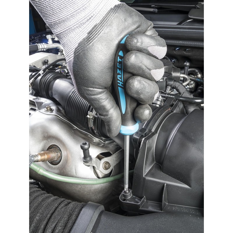 HAZET 802/5 Slot Cross Recess Profile PH HEXAnamic Screwdriver Set