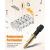 Cylinder Head Temperature Sensor with Connector Pigtail Harness Replace 8S4Z6G004A