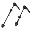 zalati 1 Pair Quick Release Bicycle Wheel Axle for Roller