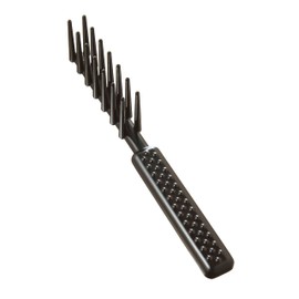 VESS Mesh Comb for Men, Coarse, Pomade, Barber Style, Made in Japan, Black, Coarse