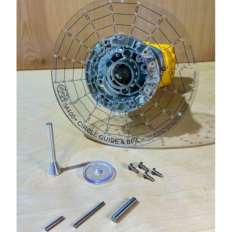 Jasper 400+ XL Universal Base Plate & Precision Circle Cutting