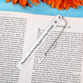 Valentine's Day Gifts for Teacher Thank You Bookmark Gifts for Teacher Daycare Teacher Appreciation Gifts for Women Men Mentor Back to School Gifts for Teachers Best Teacher Ever Gifts for Her Him