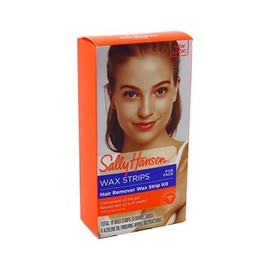 Sally Hansen Hair Remover For Face Wax Strip Kit
