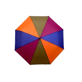 Esprit Aluminium Light Olive Blue Orange And Purple Folding umbrella