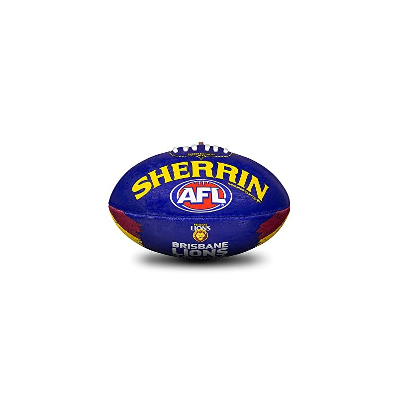Sherrin AFL Brisbane Lions Song Football, Size 2