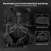 Besnfoto Camera Backpack Waterproof Bag Professional Travel Photography Bag Large