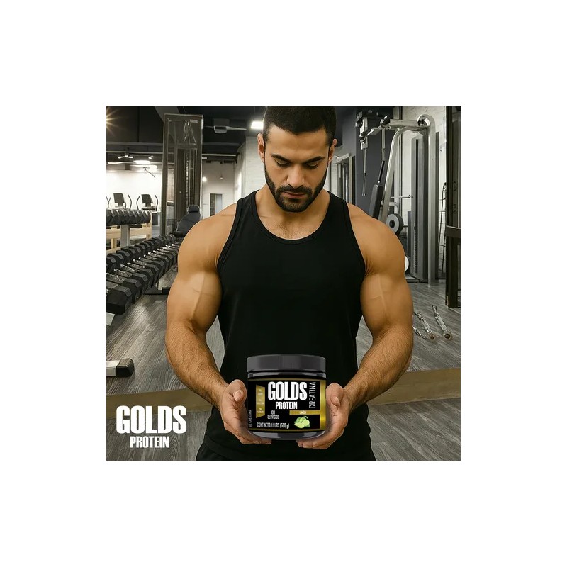 Creatina Golds Protein Monohidratada Suplemento Polvo 500g