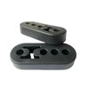 Rubber Exhaust Hanger,4 Holes Adjustable Muffler Hanger,Universal Muffler Exhaust System