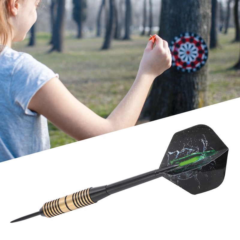 3Pcs Professional Dart Flights Set 26g Steel Tip Darts with