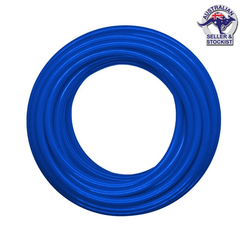 Universal 6 Port / 6 Point Diff Breather Kit Blue