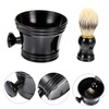 TOVINANNA Mens Shaver 2pcs Shaving Set Shaving Bowl Brush Men's