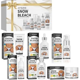 Kit de 6 Cremas corporal para cuerpo,partes privadas, axilas, rodillas, codos, parte interna de los muslos, áreas del bikini,Extractos de ingredientes naturales,Reparación después del sol