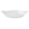 Bia Cordon Bleu White Oval Porcelain Au Gratin Bowl, 8