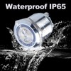DMWD 22mm Waterproof Red LED Flash Alarm 24V DC 7/8