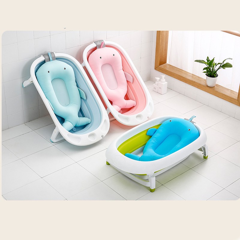 Baby Bath Mat Universal Prevent Slip Soft Quick Dry Lightweight