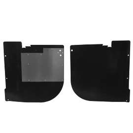 ECOTRIC Rear Mud Guards Flaps Wheel Inner Liner Compatible with 2013-2017 POLARIS RANGER XP 900 and XP 1000