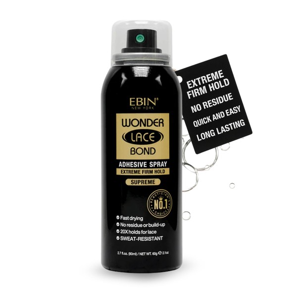 EBIN Wonder Lace Bond Spray Wig Adhesive Supreme 2.7 oz