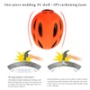 Bike Helmet with USB Rechargeable Light Safety Helmet Adjustable Mountain