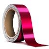 VViViD Satin Chrome Pink Air-Release Adhesive Vinyl Pinstripe Tape Roll