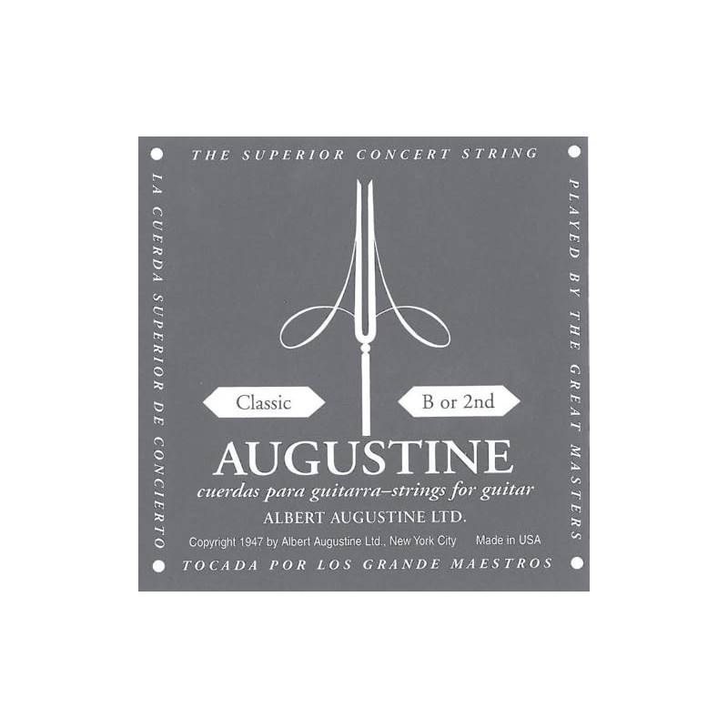 AUGUSTINE オーガスチン クラシックギター弦 ブラック5弦 BLACK 5th