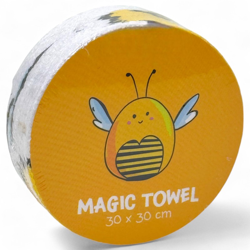MIJOMA Set of 4 Magic Face Cloths Magic Towel Magic