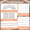 Jeogejin 4PCS Soft LED Backlight Sheet 24V 36W 6000K White,Single