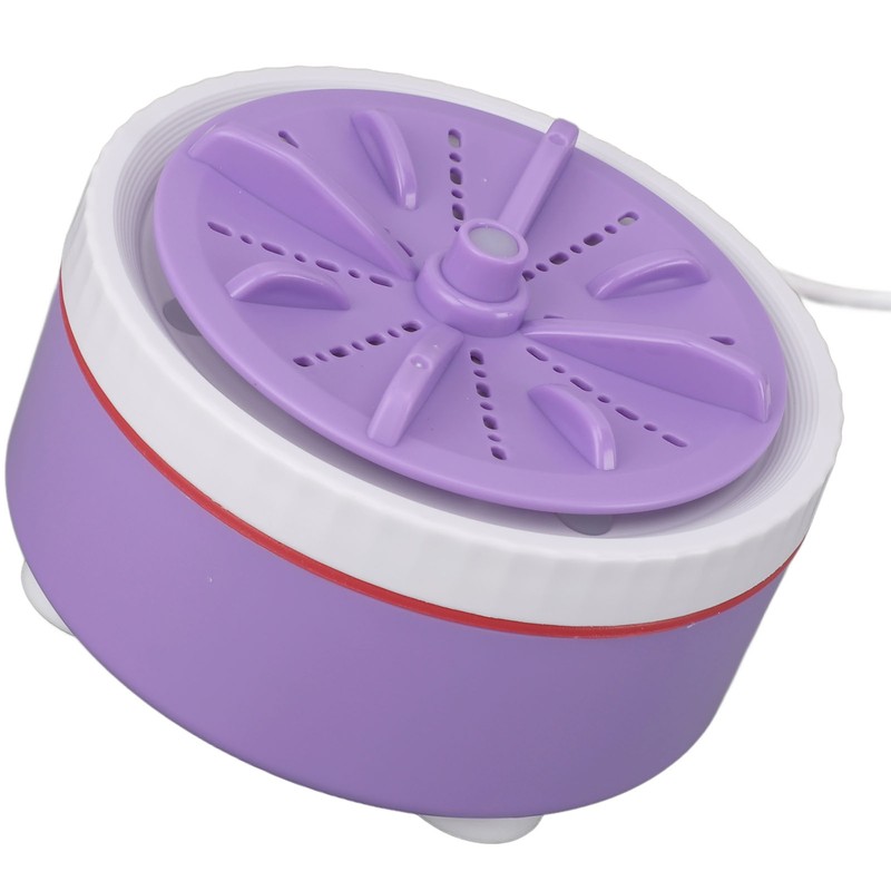 Mini Turbo Washing Machine Timed Adjustable Multifunction USB Powered Portable