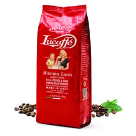 Lucaffe Mamma Lucia Italian Espresso Coffee 1kg bag Medium to dark Roast (2.2 Lbs)