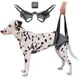 AOOLMOL Dog Sling for Medium Large Dog Rear Leg, Lift Harness Provide Support with Muscle Atrophy and Joint Problems for Elderly Injured Arthritic Pet, Dog Weak Rear Legs Provides Rehabilitation Aid