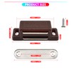 12Pack 15lbs Cabinet Magnets Magnetic Door Catch for Kitchen Closet