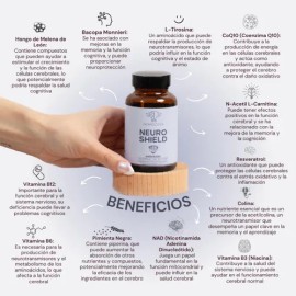 Nootrópico Antioxidante Neuronal Con Nadh 60 Cáps Homodeus