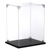 sourcing map Acrylic Display Case, 8x6x8 Inches Clear Display Box