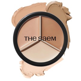 THESAEM The SAEM Cover Perfection 3 in 1 Concealer Natural Beige Contour and Corrector