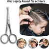 Premium Grooming Shears with Rounded Safety Tips Face and Paw