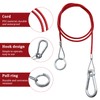 2 pieces breakaway rope for trailers 1 m x 4