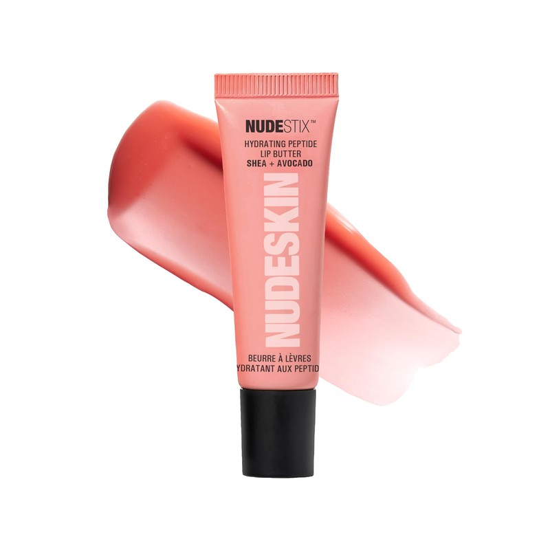 NUDESTIX Hydrating Peptide Lip Butter – Glossy Lip Balm with