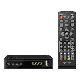 STEREN Decodificador de TV Digital para Canales HD 208-900