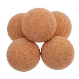 GANAZONO 5pcs Durable Table Football Cork Balls Lightweight Table Soccer Accessory for Standard Games Replacement for Damaged Foosballs for Home and School Playtime