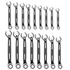 MEELYHOME DualUse Plums Blossoms Open End Ratchets Wrenches 6mm-22mm Combination