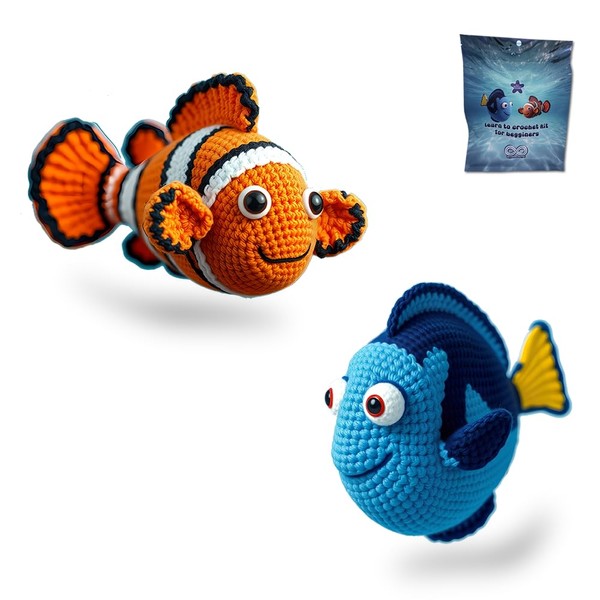 RICHESSE INFINIE Crochet Kit for Beginners & Adults – Includes