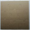 9 piece 12" x 12" jumbo jigsaw puzzle cardboard die