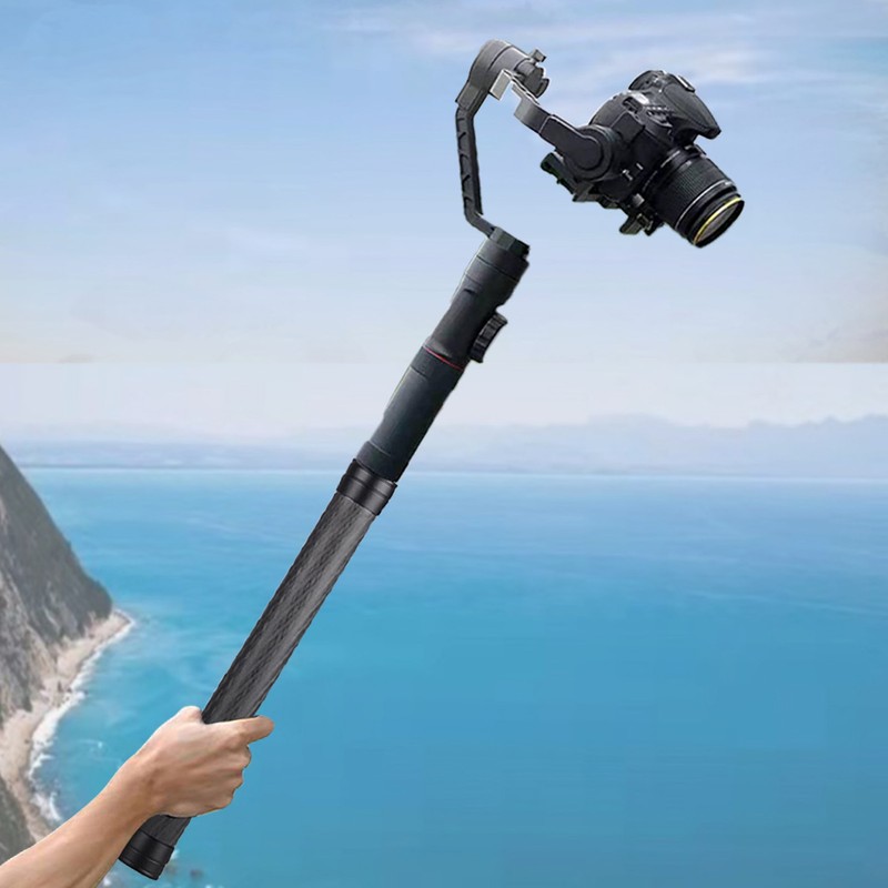 Camera Extension Rod Carbon Fiber 9.8in 30mm 1/4 in and