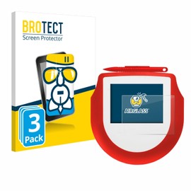 BROTECT Protective Glass for Signotec Signature Pad Omega NFC (Pack of 3) Protective Film Tempered Glass [Extremely Scratch-Resistant 9H, Anti-Fingerprint