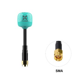 FPV Antenna Foxeer Lollipop 4 Plus 2.6dBi 5.75GHz RHCP TX RX for FPV Racing Drone (SMA) Pack of 2