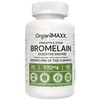 Bromelain Digestive Enzyme for Gut Health, 500mg Bromelain Capsules, Pineapple