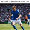 SurPse 5 Pcs Captains Armband, Sport Accessory for Football Soccer
