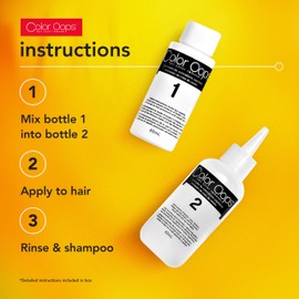 Color Oops Color Oops Extra Conditioning Hair Color Remover, 1 Application, Hair Dye Remover Processes in 20 Minutes, Safely Removes Permanent & Semi-Permanent Dye, Ammonia & Bleach Free