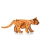 EWA Eco-Wood-Art Ginger Kitten Mechanical Wooden Kit with Spring Motor