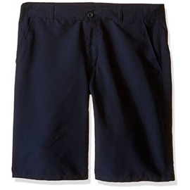 Nautica Boys' School Uniform Performance Short, 100% Polyester Navy