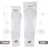 Unequal Battle Ready Full Arm Padded Compression Sleeve (Small/Medium, White